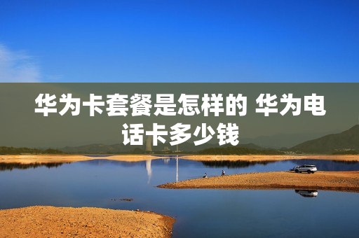 华为卡套餐是怎样的 华为电话卡多少钱
