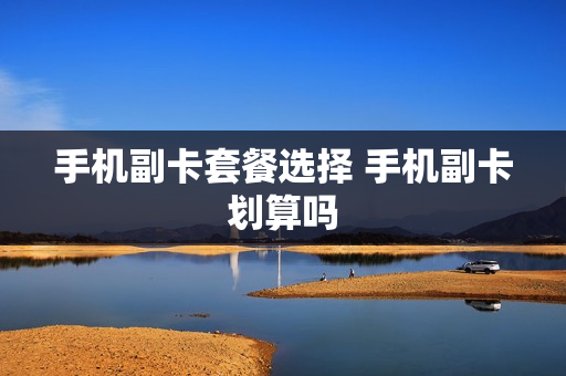 手机副卡套餐选择 手机副卡划算吗