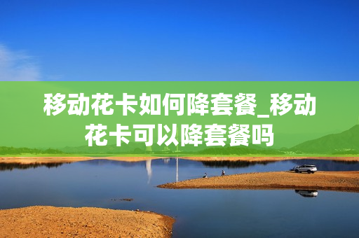 移动花卡如何降套餐_移动花卡可以降套餐吗