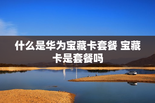 什么是华为宝藏卡套餐 宝藏卡是套餐吗