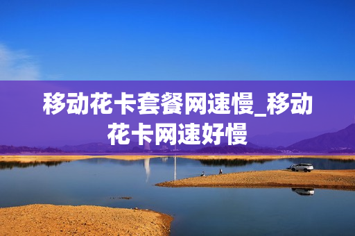 移动花卡套餐网速慢_移动花卡网速好慢
