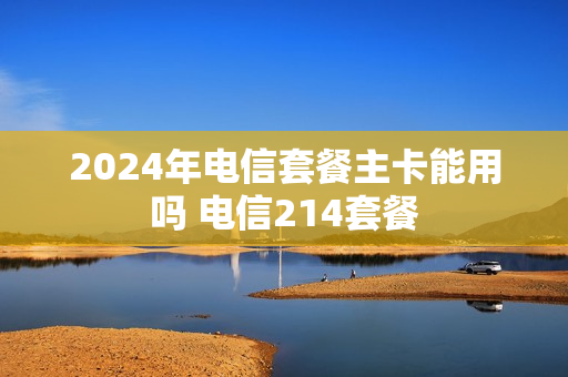 2024年电信套餐主卡能用吗 电信214套餐