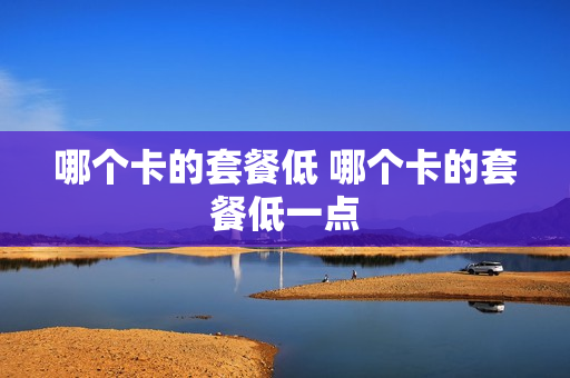 哪个卡的套餐低 哪个卡的套餐低一点