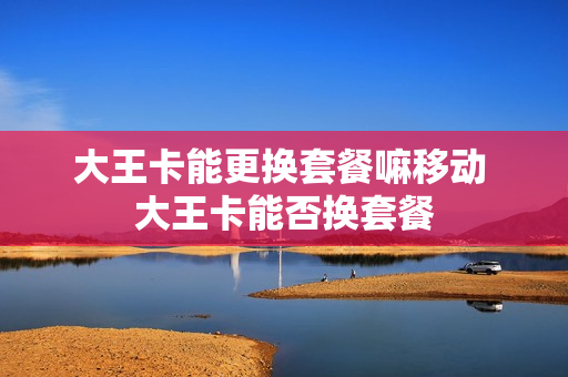 大王卡能更换套餐嘛移动 大王卡能否换套餐