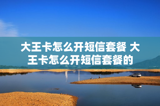 大王卡怎么开短信套餐 大王卡怎么开短信套餐的
