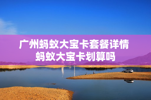 广州蚂蚁大宝卡套餐详情 蚂蚁大宝卡划算吗