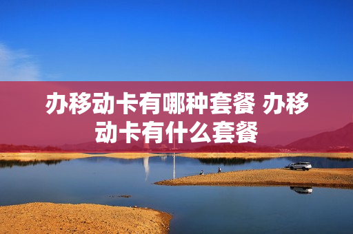 办移动卡有哪种套餐 办移动卡有什么套餐
