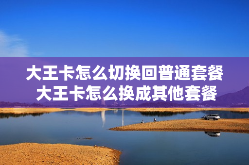 大王卡怎么切换回普通套餐 大王卡怎么换成其他套餐