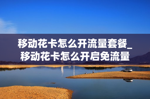 移动花卡怎么开流量套餐_移动花卡怎么开启免流量