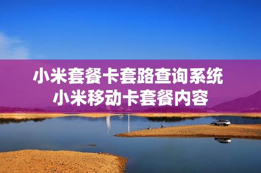 小米套餐卡套路查询系统 小米移动卡套餐内容