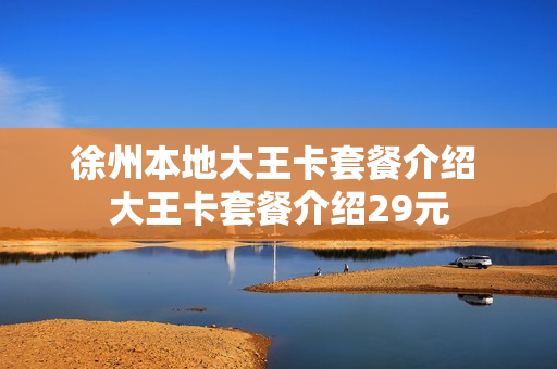 徐州本地大王卡套餐介绍 大王卡套餐介绍29元