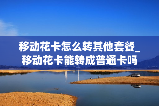 移动花卡怎么转其他套餐_移动花卡能转成普通卡吗