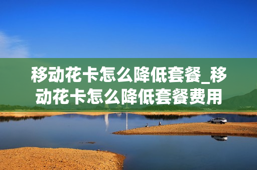 移动花卡怎么降低套餐_移动花卡怎么降低套餐费用