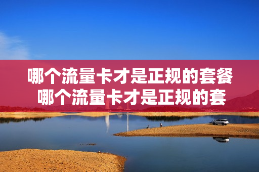 哪个流量卡才是正规的套餐 哪个流量卡才是正规的套餐呢