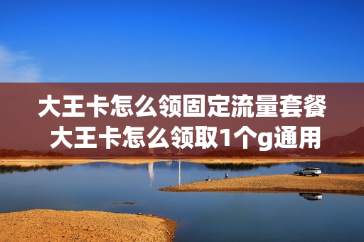 大王卡怎么领固定流量套餐 大王卡怎么领取1个g通用流量