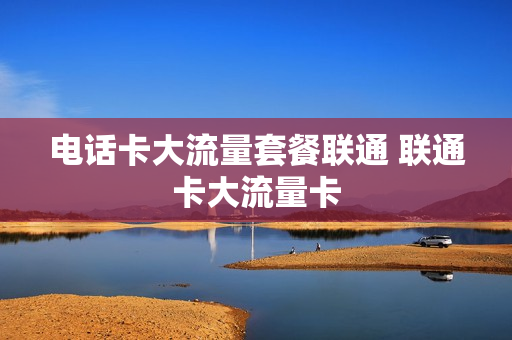 电话卡大流量套餐联通 联通卡大流量卡
