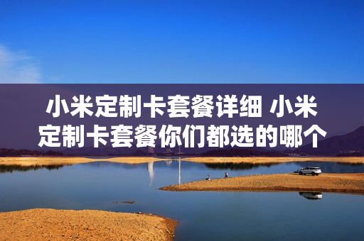 小米定制卡套餐详细 小米定制卡套餐你们都选的哪个