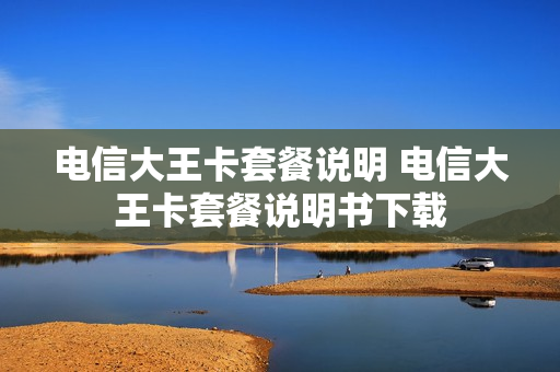 电信大王卡套餐说明 电信大王卡套餐说明书下载