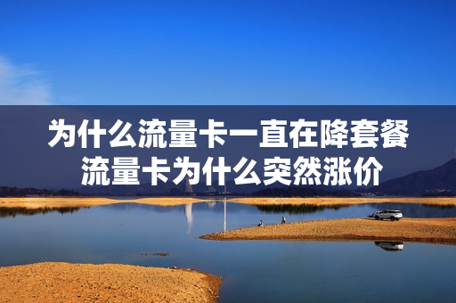 为什么流量卡一直在降套餐 流量卡为什么突然涨价