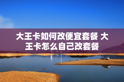 大王卡如何改便宜套餐 大王卡怎么自己改套餐