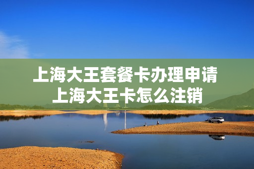 上海大王套餐卡办理申请 上海大王卡怎么注销