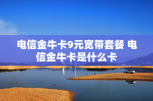 电信金牛卡9元宽带套餐 电信金牛卡是什么卡