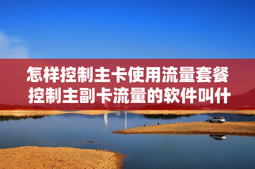 怎样控制主卡使用流量套餐 控制主副卡流量的软件叫什么软件