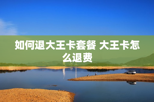 如何退大王卡套餐 大王卡怎么退费