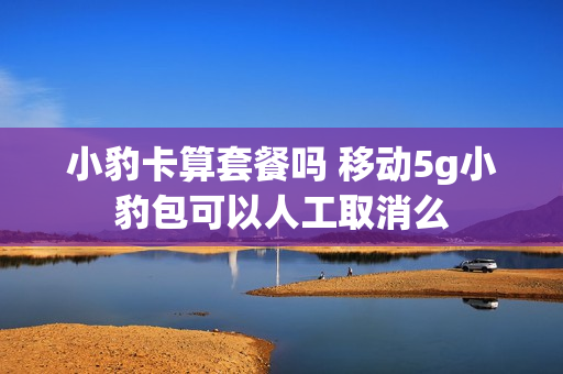 小豹卡算套餐吗 移动5g小豹包可以人工取消么