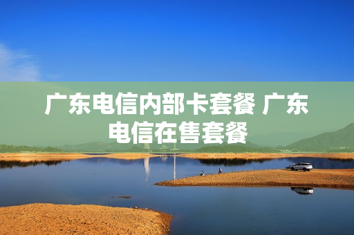 广东电信内部卡套餐 广东电信在售套餐