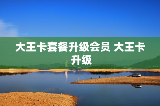 大王卡套餐升级会员 大王卡 升级