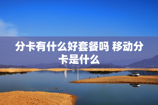 分卡有什么好套餐吗 移动分卡是什么