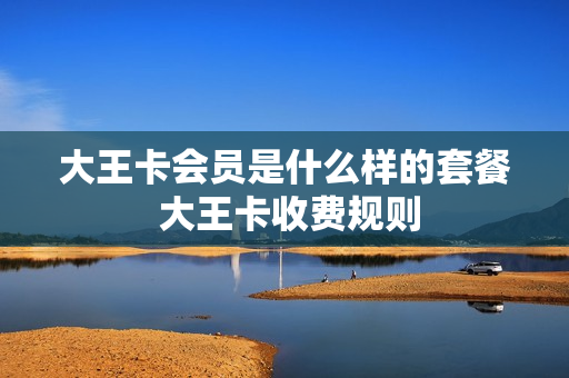 大王卡会员是什么样的套餐 大王卡收费规则