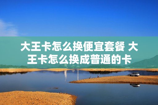 大王卡怎么换便宜套餐 大王卡怎么换成普通的卡