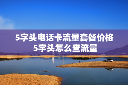 5字头电话卡流量套餐价格 5字头怎么查流量