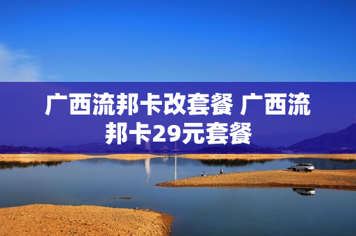 广西流邦卡改套餐 广西流邦卡29元套餐
