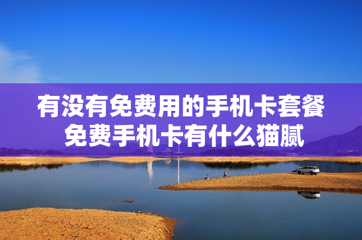 有没有免费用的手机卡套餐 免费手机卡有什么猫腻