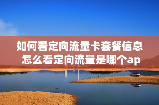 如何看定向流量卡套餐信息 怎么看定向流量是哪个app