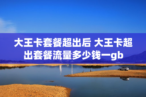 大王卡套餐超出后 大王卡超出套餐流量多少钱一gb