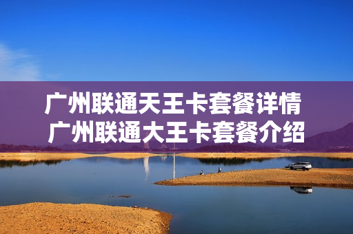 广州联通天王卡套餐详情 广州联通大王卡套餐介绍