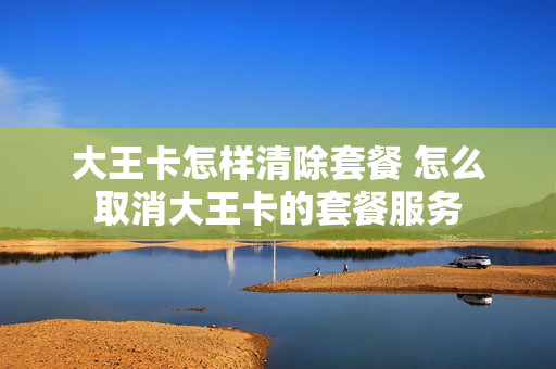 大王卡怎样清除套餐 怎么取消大王卡的套餐服务