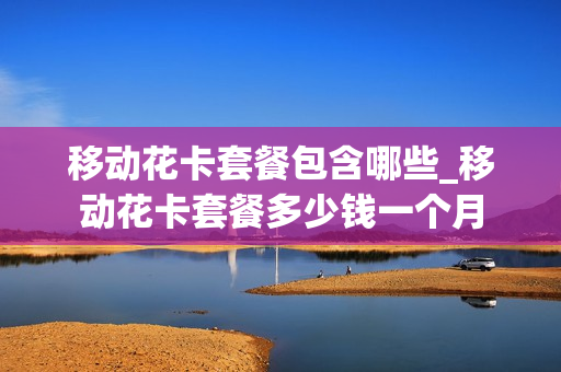 移动花卡套餐包含哪些_移动花卡套餐多少钱一个月