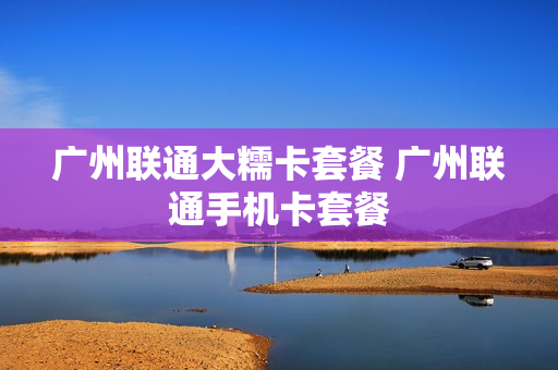 广州联通大糯卡套餐 广州联通手机卡套餐