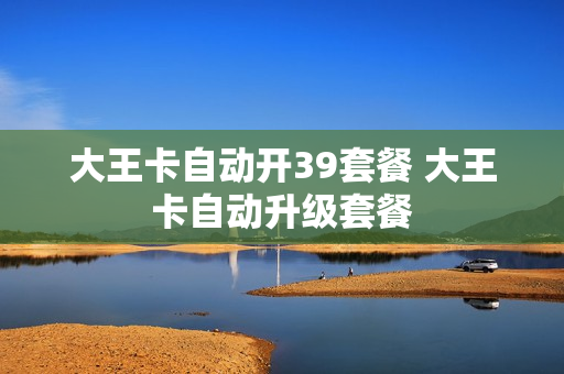 大王卡自动开39套餐 大王卡自动升级套餐