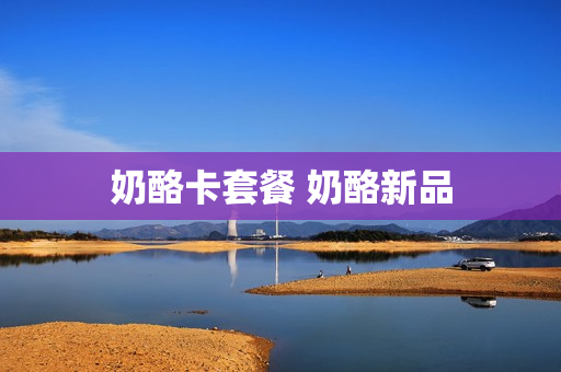 奶酪卡套餐 奶酪新品