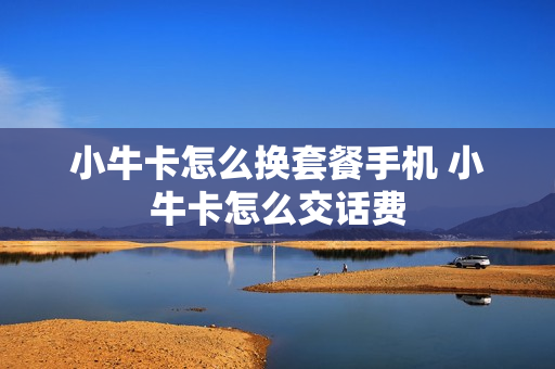 小牛卡怎么换套餐手机 小牛卡怎么交话费
