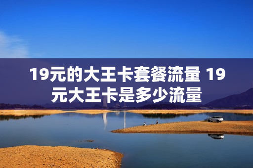19元的大王卡套餐流量 19元大王卡是多少流量