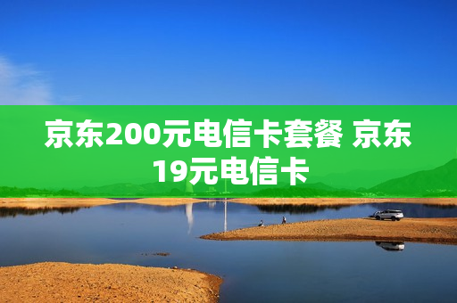 京东200元电信卡套餐 京东19元电信卡