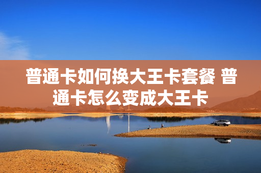 普通卡如何换大王卡套餐 普通卡怎么变成大王卡