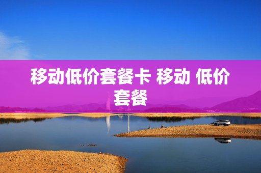 移动低价套餐卡 移动 低价套餐
